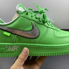 Nike Air Force 1 Low Off-White Light Green Spark - Born Sneakers