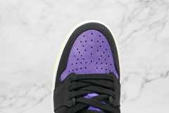 Imagem do Jordan 1 High Zoom Air CMFT Black Court Purple Lemon