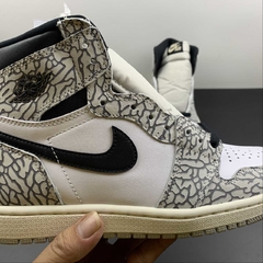 Jordan 1 High OG White Cement - Born Sneakers