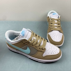 Nike Dunk Low Rice White/Brown/Malachite Green Custom na internet