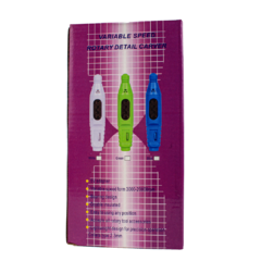 Esmeril Drill Torno Pulidor De Uñas + Set De Puntas DMJ9201 - Heng Lian