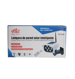 Lampara de camara subrealista, suburbana, con panel solar, con control LAM9232 - tienda en línea