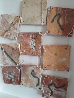 Cuando tenga la tierra, 30 x 40 - Kiki Lawrie / La Juana