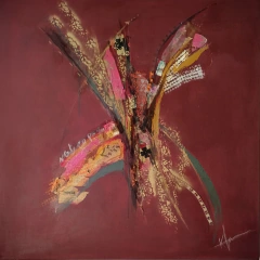 Vertigo Profundo - 120x120 cm