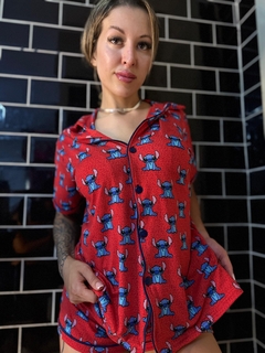 Pijama Americano Stitch Lilo