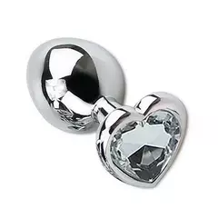 Plug Anal P Coração Cristal - comprar online