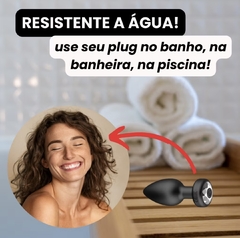 Imagem do Plug anal vibratório com controle remoto