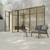 PORCELANATO ILVA- TRAVERTINO WHITE 60X120 OUT - Porcelanatos HD - Grupo AP