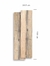 PORCELANATO SÍMIL MADERA ITAGRES 24,5X100 CARVALHO NATURAL HD 1RA. CALIDAD