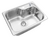 BACHA DE COCINA JOHNSON LUXOR MINI SI55 AD - comprar online