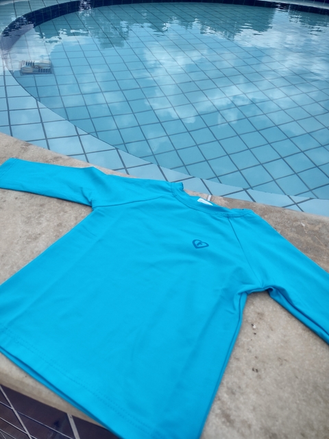 Camiseta UV Azul