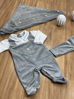 CONJUNTO DE 3 PEÇAS PARA RECÉM-NASCIDO TOMÁS