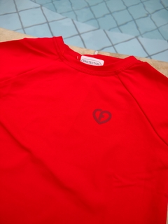 Camiseta UV Vermelha - comprar online