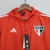 Jaqueta Corta Vento São Paulo 22/23 - Adidas - Vermelho - comprar online