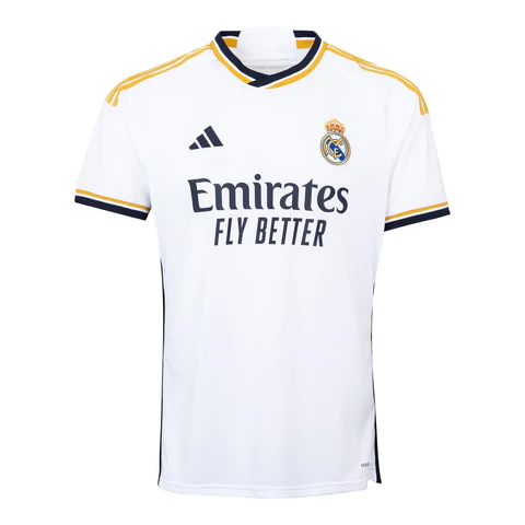 Camisa Real Madrid Home 23/24 - Torcedor Masculina - Branca