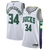 Regata NBA Nike Swingman - Milwaukee Bucks Branca - Antetokounmpo #34