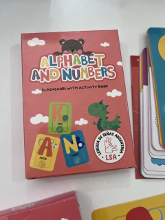 Cartas “Alphabet and numbers” - comprar online