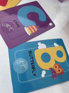 Cartas “Alphabet and numbers” - tienda online