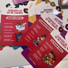Cartas “El cuerpo humano” - tienda online