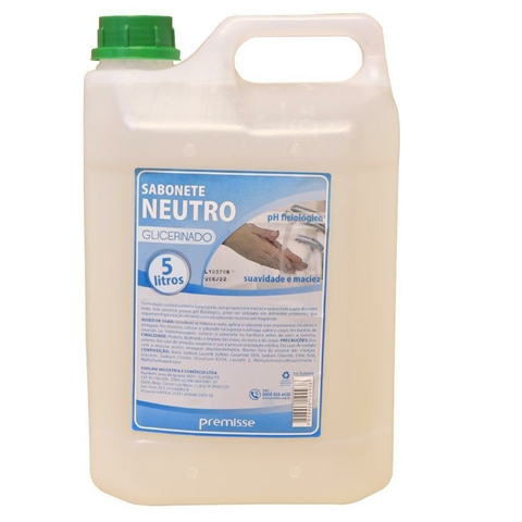 SABONETE 5L NEUTRO GLICERINADO PREMISSE