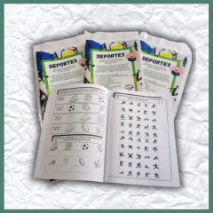 DIGITAL DEPORTES – PDF Digital / Cuaderno Impreso - ZUBO Recursos Terapéuticos