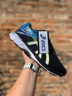 Tênis Asics Gel Preto e Azul - comprar online