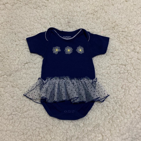 Body/Vestido Isaac Mizarahi 3-6M seminovo