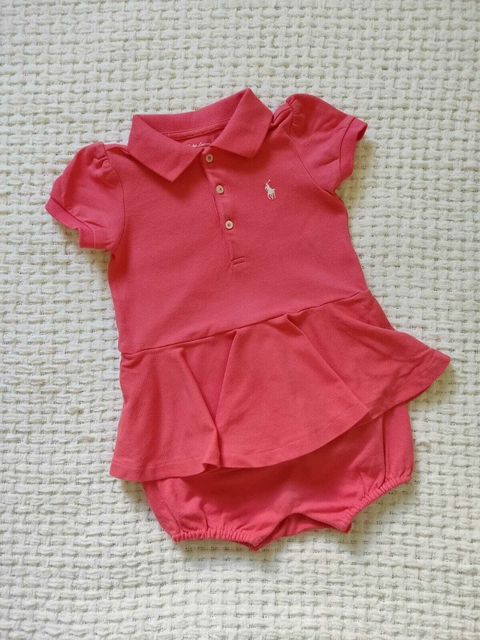 Designer- Romper Polo Ralph Lauren 24M seminovo