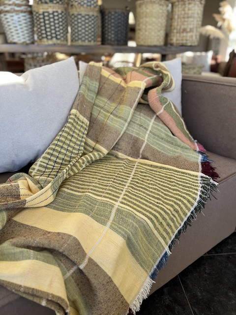 Manta algodon Gravillea - comprar online