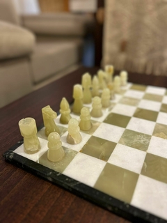 Ajedrez de marmol - tienda online