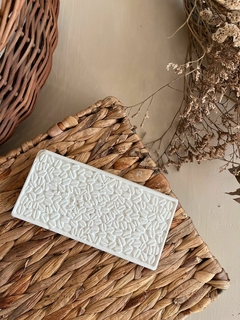 Plato de yeso semillas - Nativa Interiores