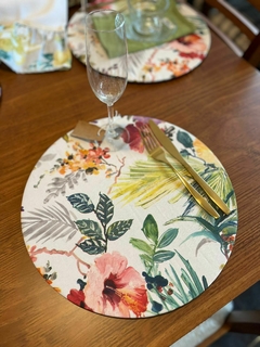 Set x6 fundas de tela para platos de sitio