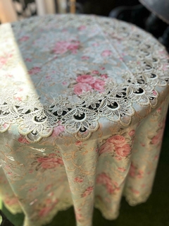 Mantel redondo 180cm