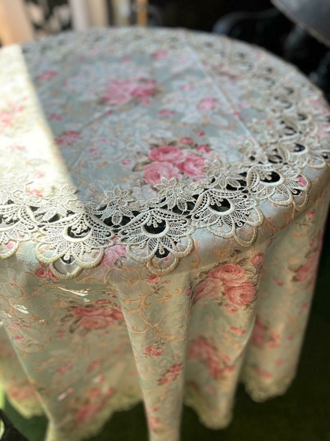 Mantel redondo 180cm