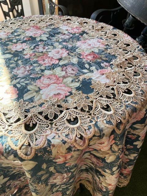 Mantel redondo 180cm
