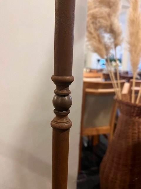 Lampara de pie Holandesa herrumbe