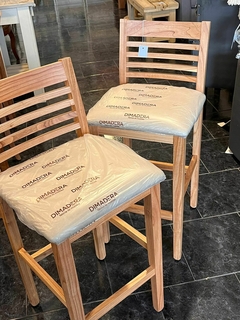 Set x2 banquetas B116, paraiso, lustre natural - comprar online