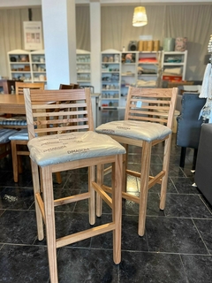 Set x2 banquetas B116, paraiso, lustre natural en internet