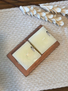 Portavela rectangular yeso en internet