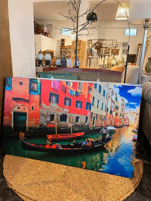 Cuadro 78x128cm Venecia