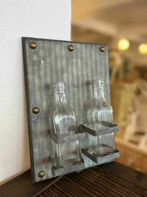 Porta flores colgante