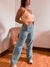 WIDE LEG CARGO CELESTE