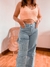 WIDE LEG CARGO CELESTE - PIÑA COLADA