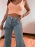 WIDE LEG CARGO CELESTE
