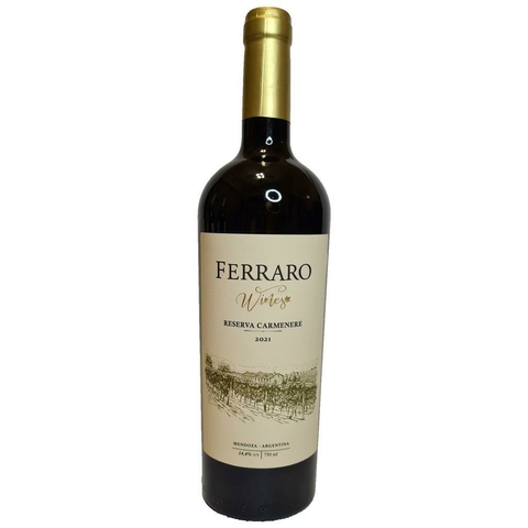 Reserva Carmenere- Ferraro Wines (caja x6 unidades)