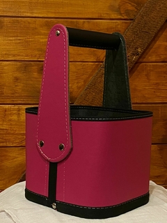 Canasto Rigido Eco Cuero - tienda online