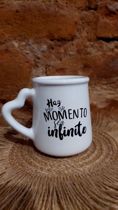 Mate de Cerámica con Frase - Celestina Diseño