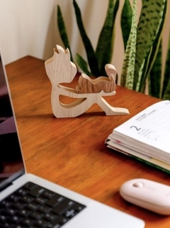 Figura de Madera - Amor Animal en internet