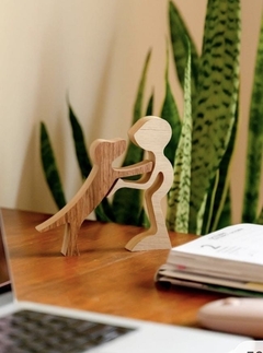 Figura de Madera - Amor Animal - comprar online