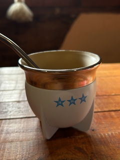 Imagen de Mate Pampa Tradicional AFA Boca Ancha